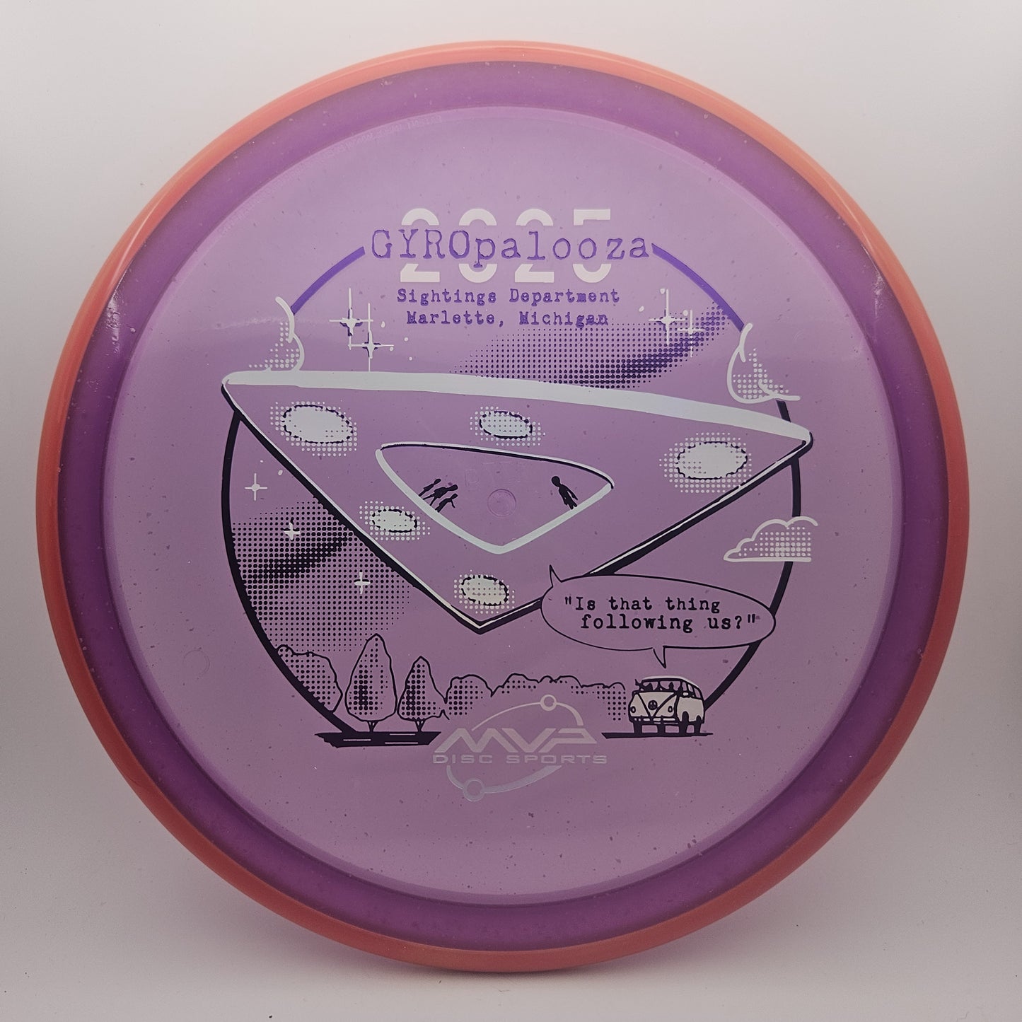 #17195 177g Purple / Orange, Gyropalooza Particle Proton Pyro