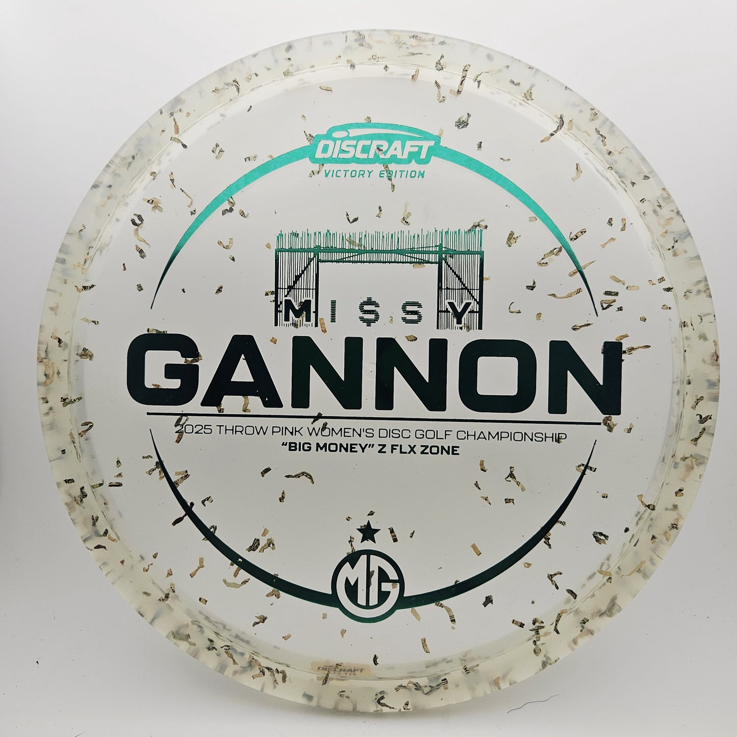 #16508 173-174g Clear, Missy Gannon Throw Pink Champion Z Money FLX Zone