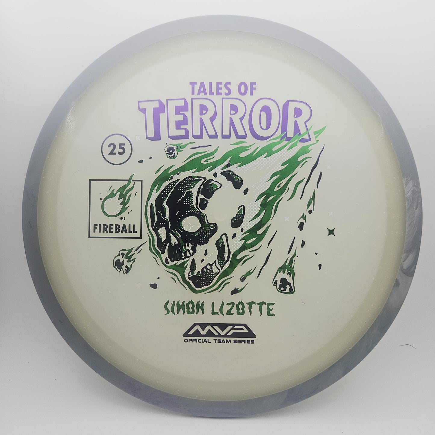 #15516 173g Grey / Blue Glow, Tales of Terror - Halloween 2025 - Simon Lizotte Particle Eclipse Fireball