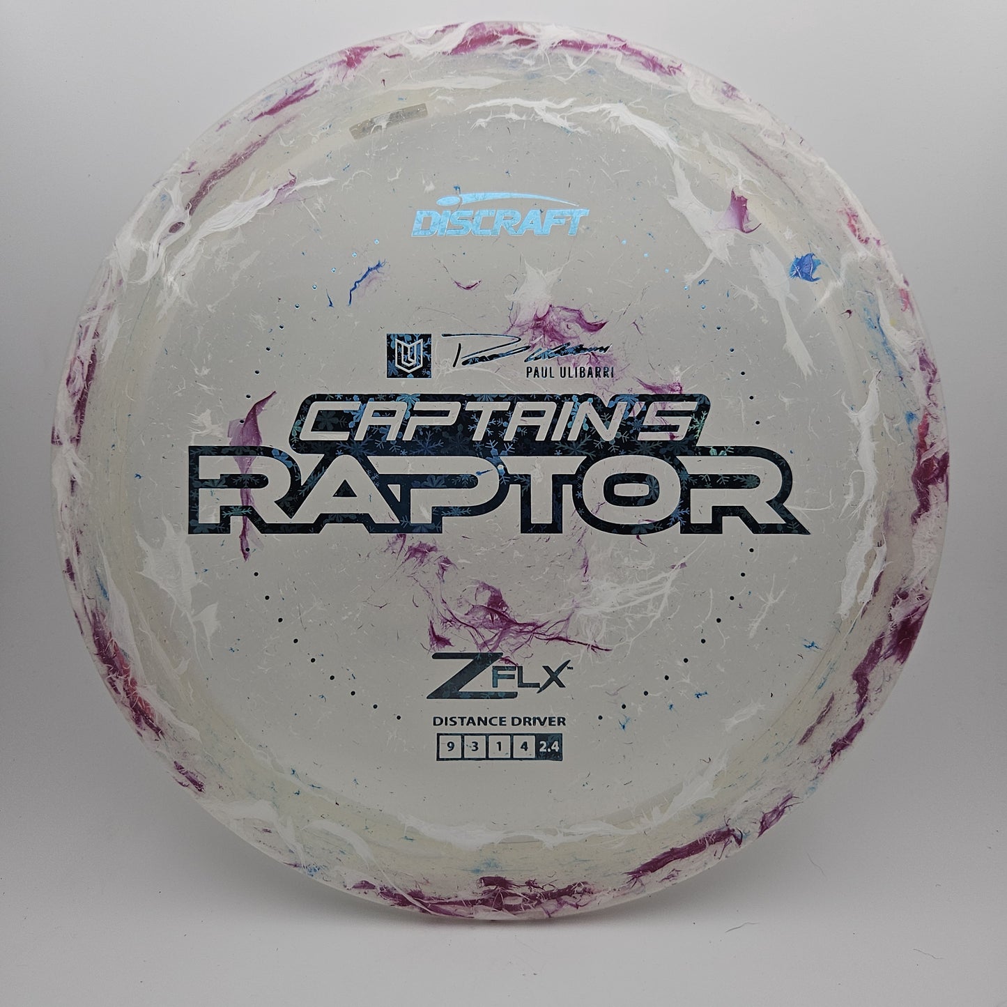 #7403 173-174g White, Paul Ulibarri Icon Series Jawbreaker Z Flx Captain's Raptor