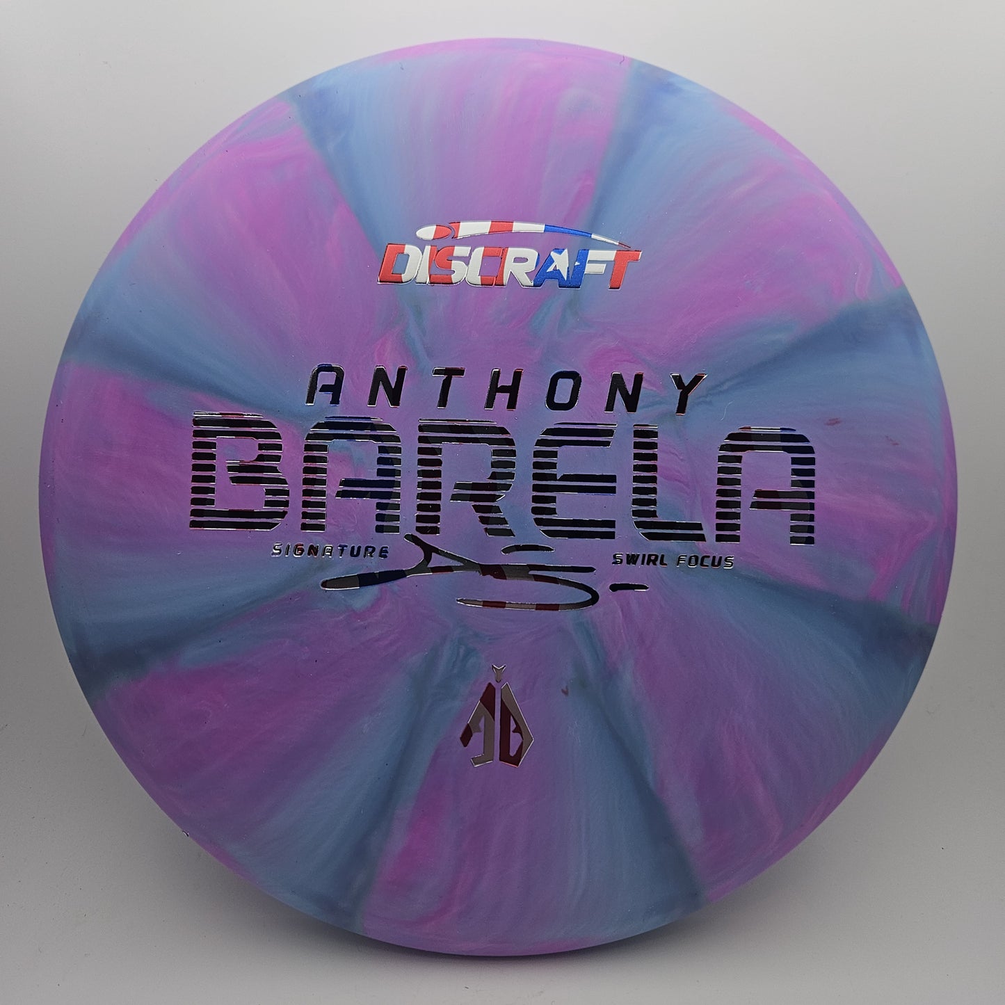 #10068 173-174g Purple, Anthony Barela CT Swirl Focus