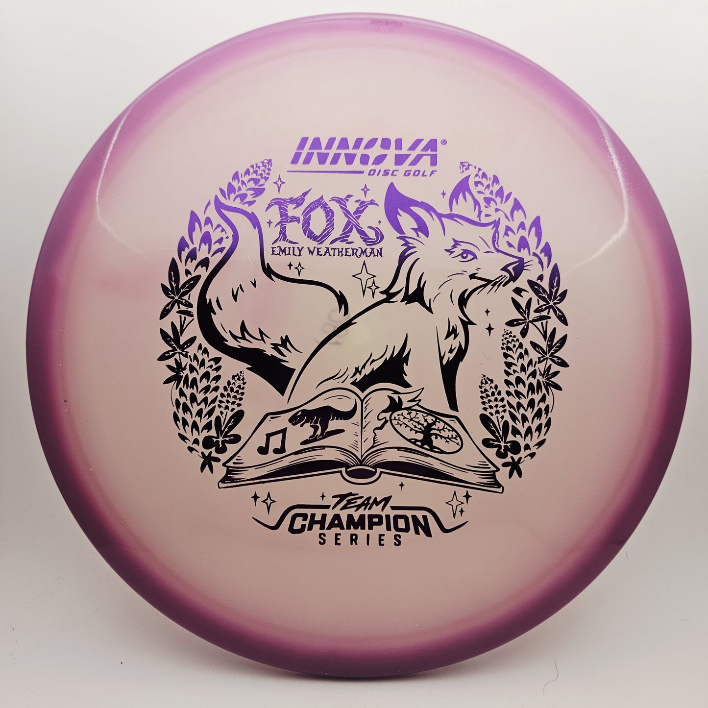 #17609 180g Purple / Glow, Emily Weatherman Tour Series Proto Glow Halo Champion Fox - Emily Weatherman Tour Series