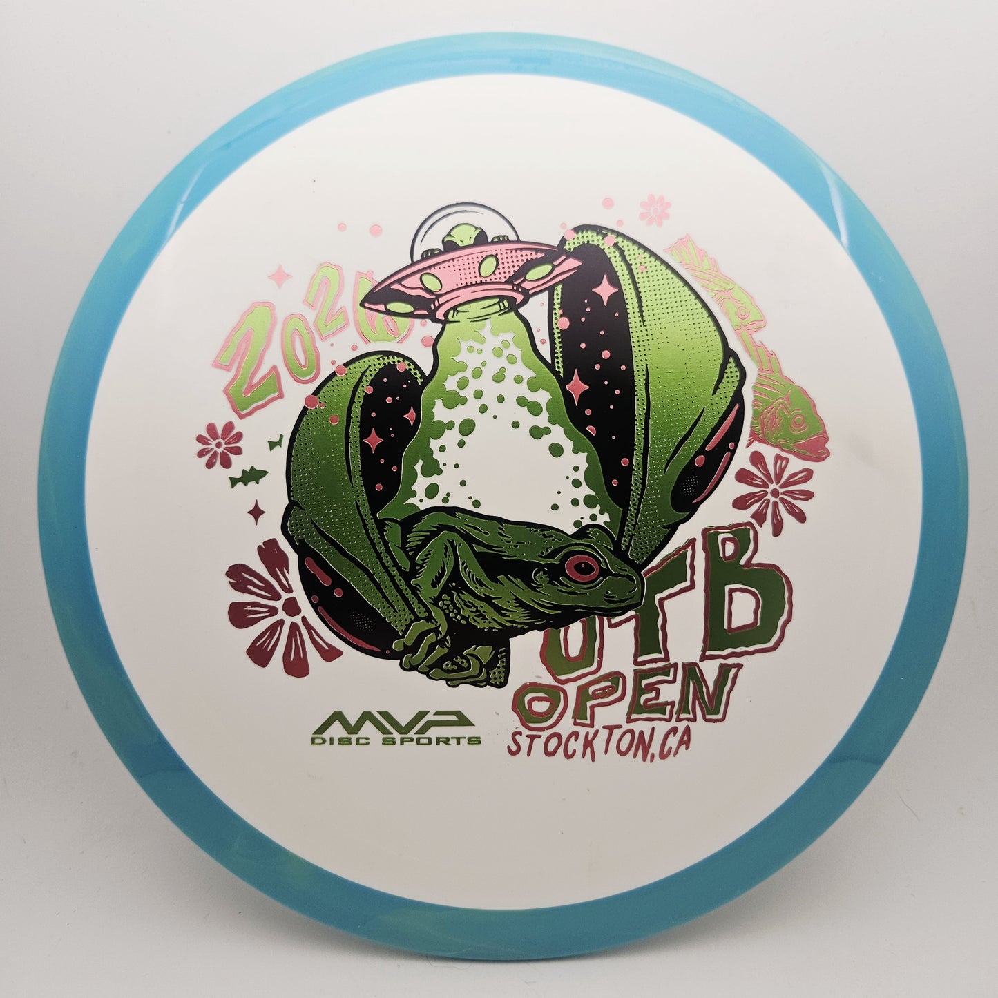 #18493 160g White / Blue, OTB Open Fission Delirium - OTB Open