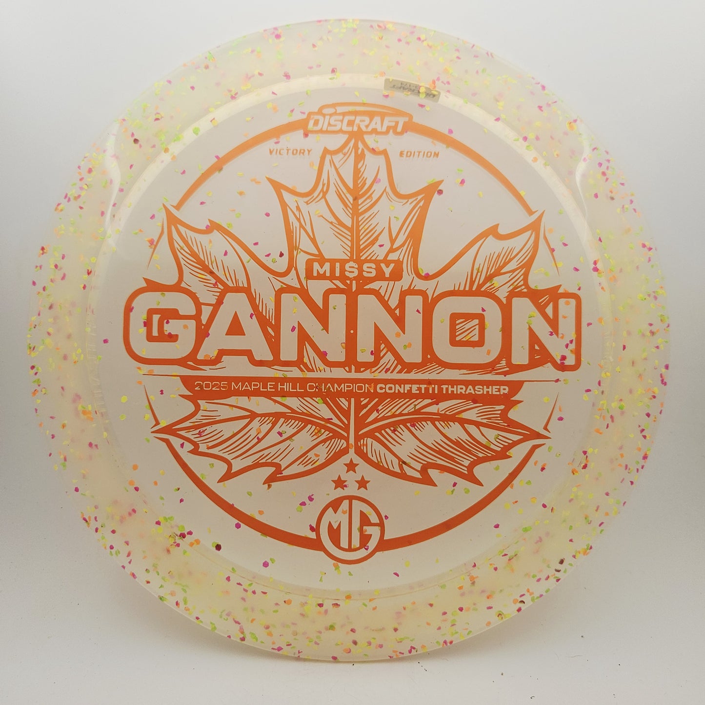 #16222 173-174g Green, Missy Gannon Maple Hill Champion Z Confetti Thrasher