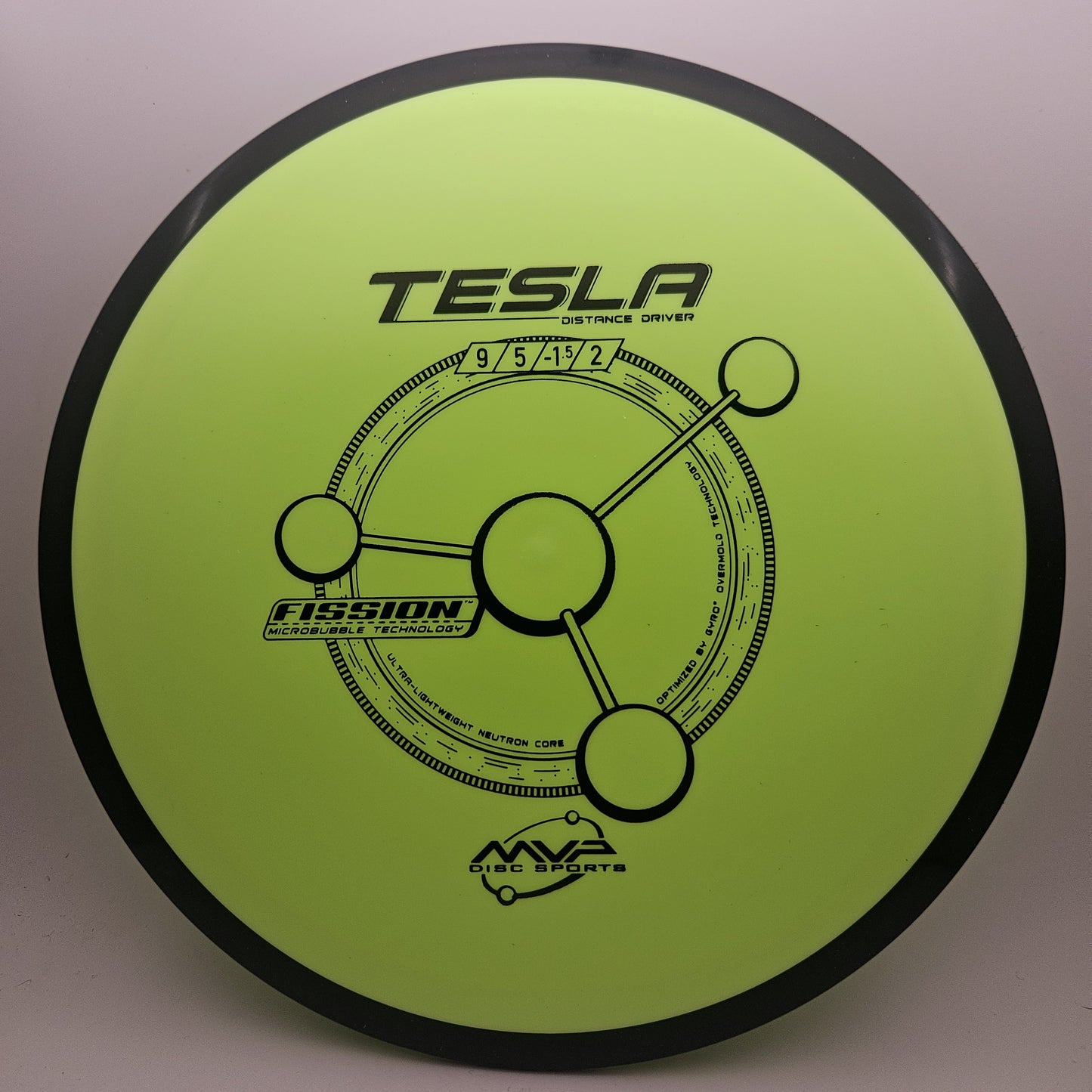 #10329 156g Dayglo Fission Tesla