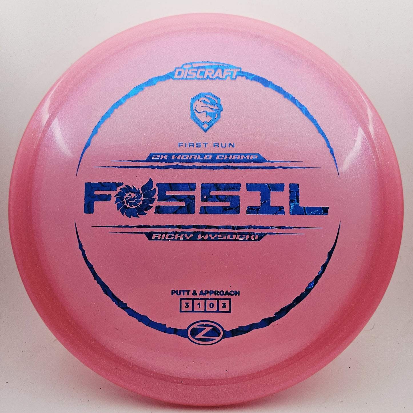 #19612 173-174g Pink, Ricky Wysocki First Run Z Colorshift Fossil - Ricky Wysocki First Run