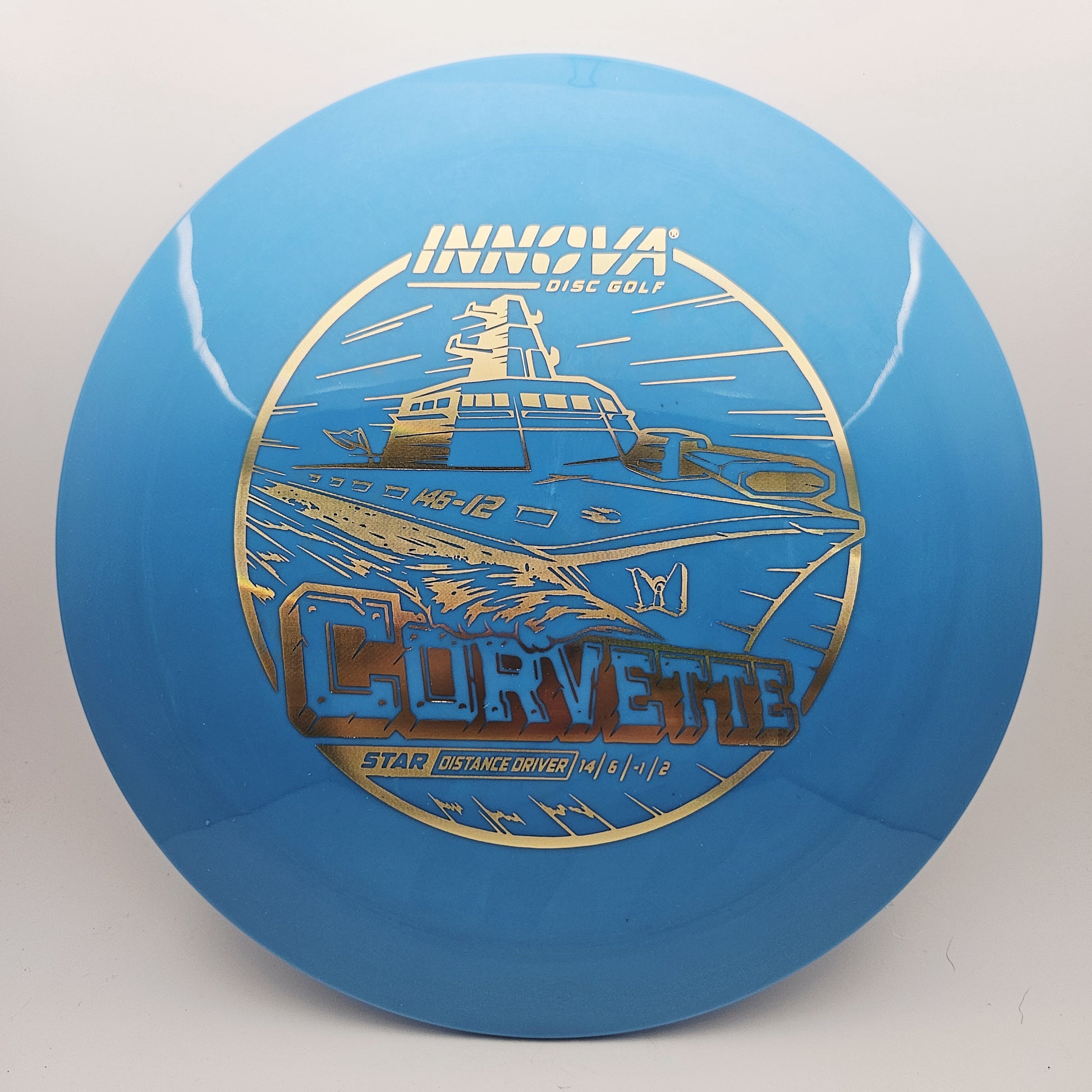 #15239 171g Blue Star Corvette