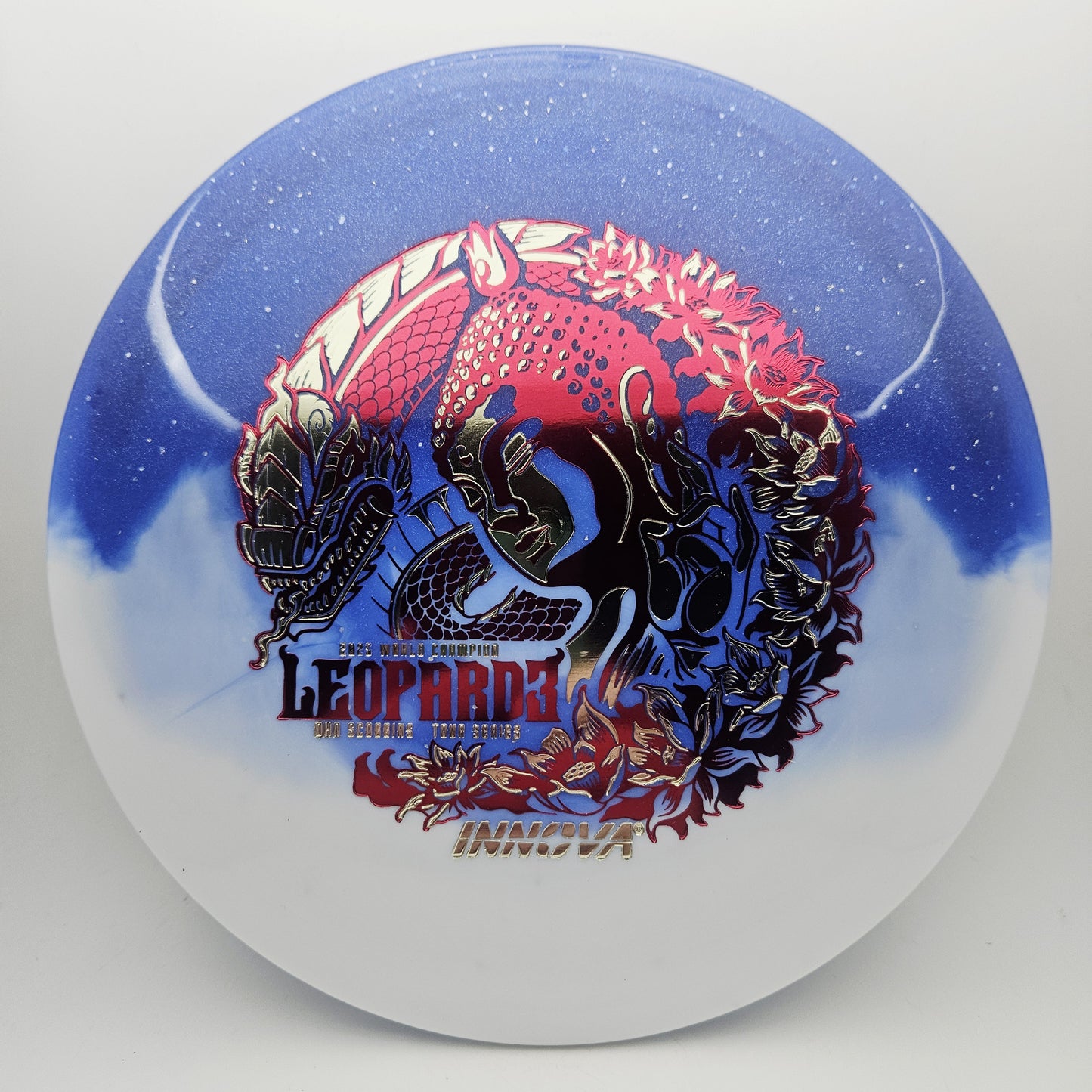 #18320 173-5g Blue / White, Ohn Scoggins Tour Series Duo Leopard3 - Ohn Scoggins Tour Series