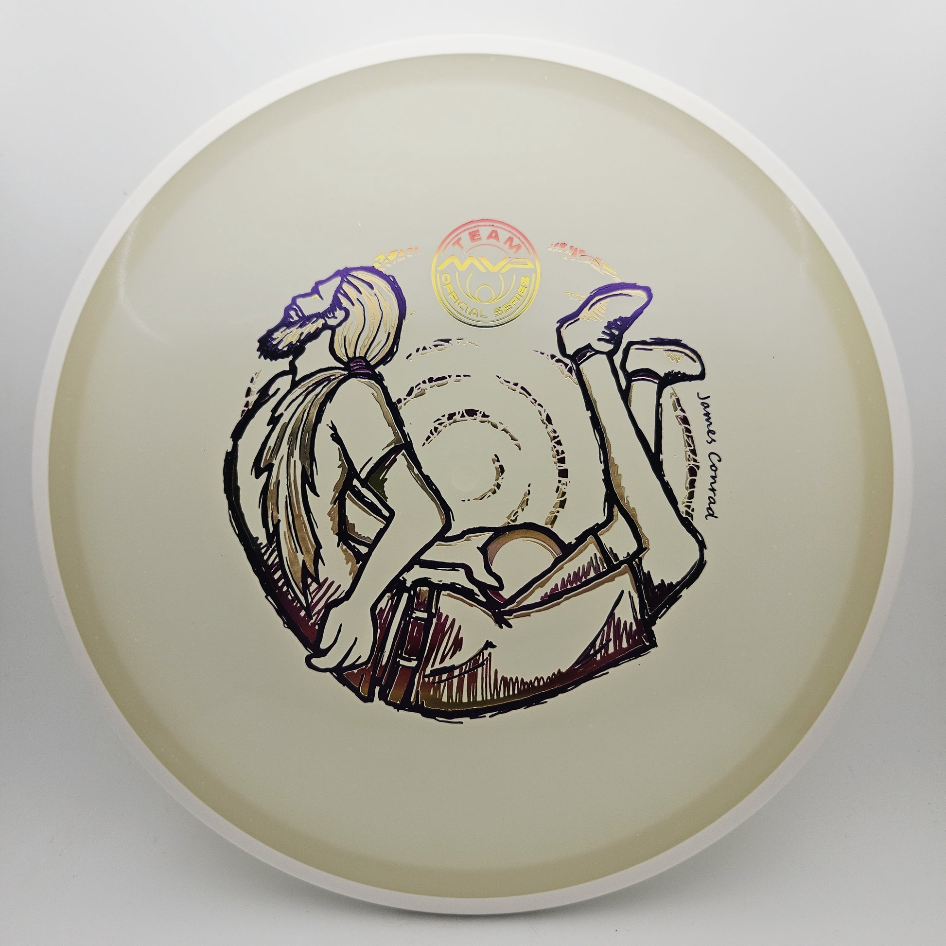 #16352 176g White / Blue Glow, James Conrad Tour Series Particle Eclipse Detour