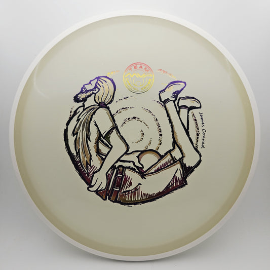 #16352 176g White / Blue Glow, James Conrad Tour Series Particle Eclipse Detour