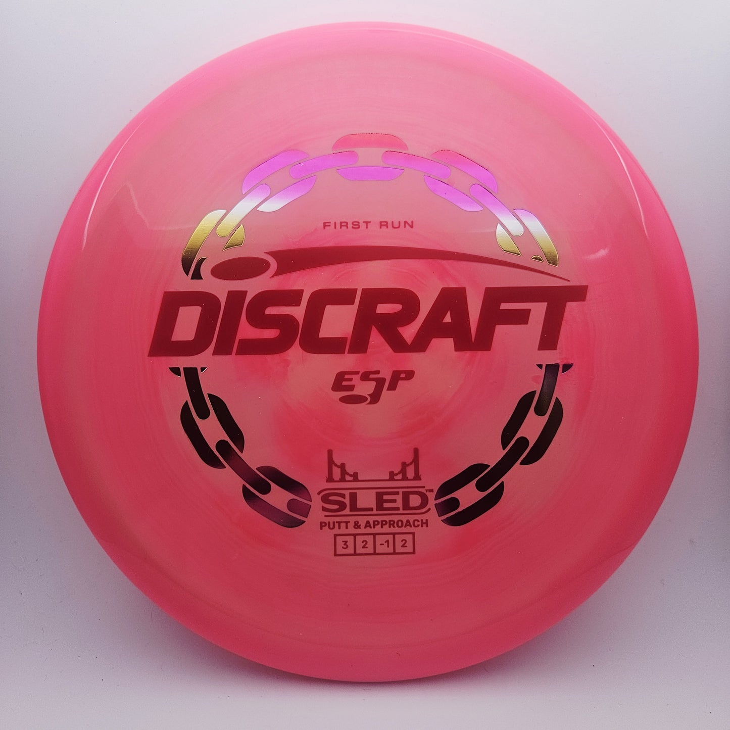 #18256 176g Pink, First Run ESP Sled - First Run