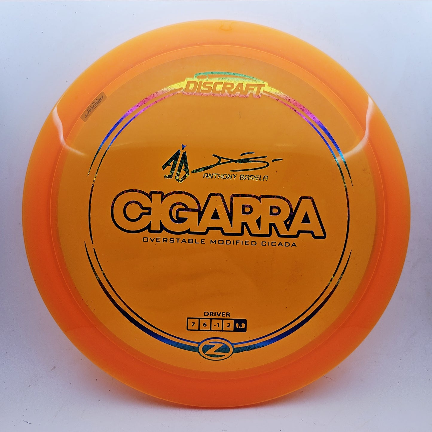 #20643 173-174g Orange Z Cigarra