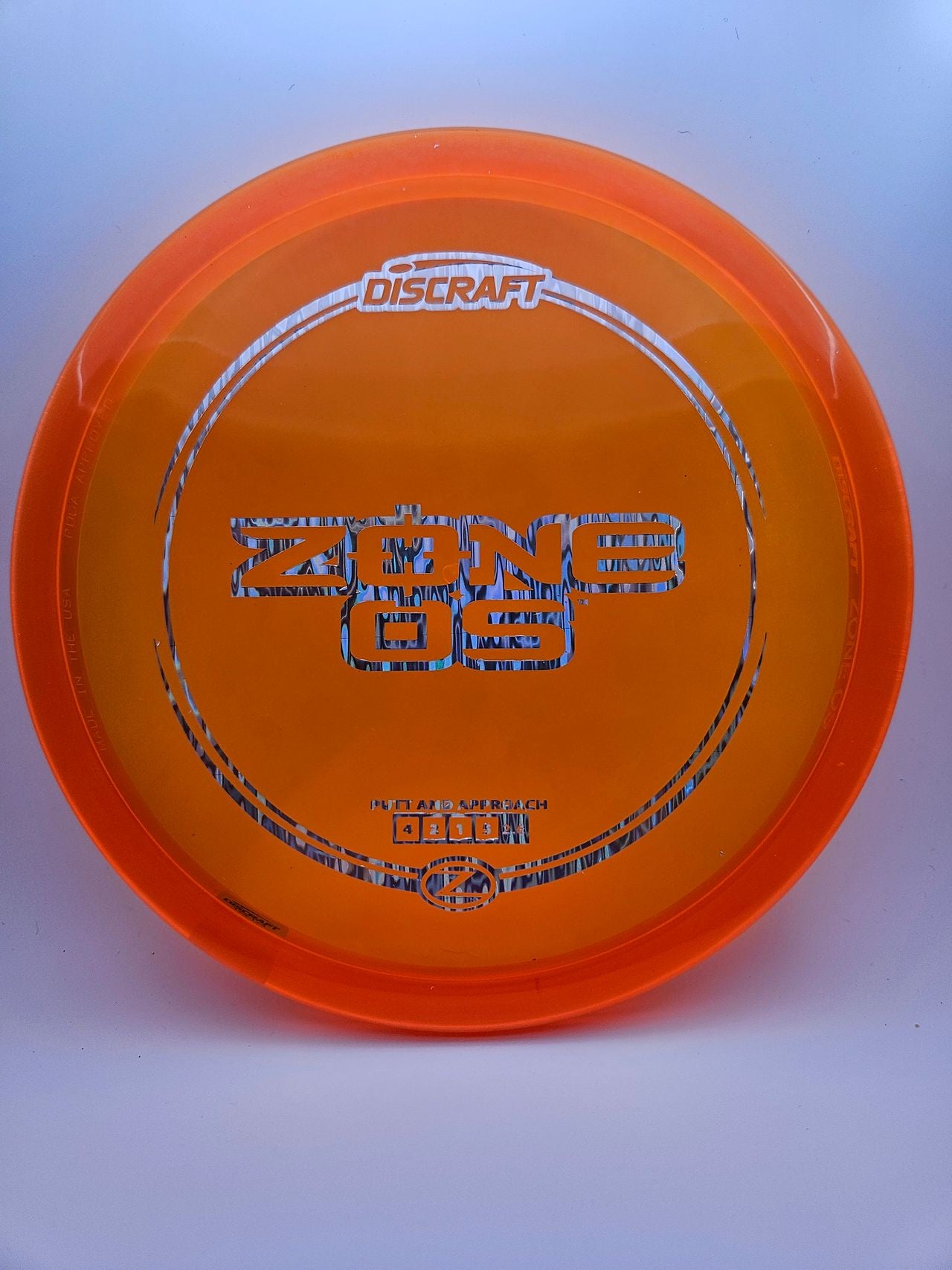 #1929 173-174g Orange Z Zone OS