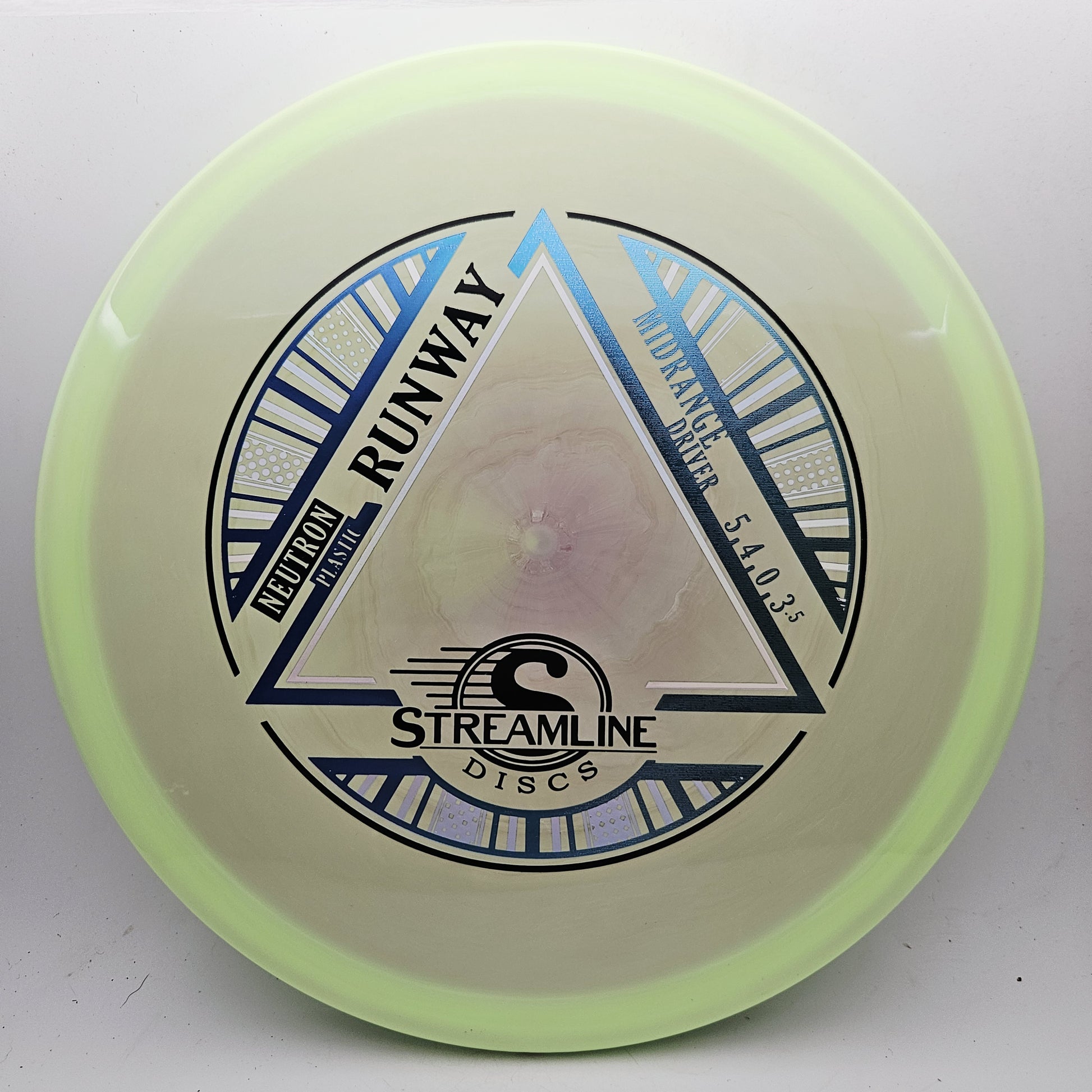 #20472 166g Green Streamline Neutron Runway