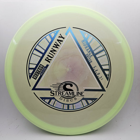 #20472 166g Green Streamline Neutron Runway