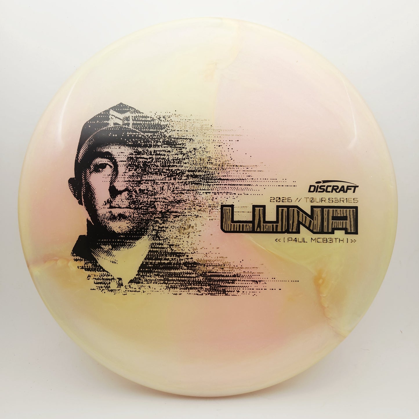 #19047 173-174g Gold, Paul McBeth Tour Series Special Blend Luna - Paul McBeth