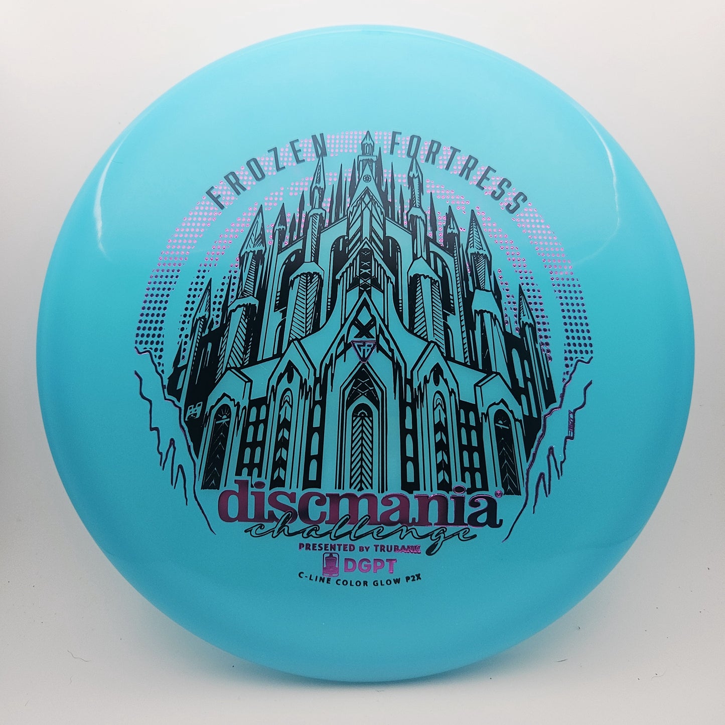 #14352 176g Blue, Discmania Challenge Fundraiser C-Line Color Glow P2x