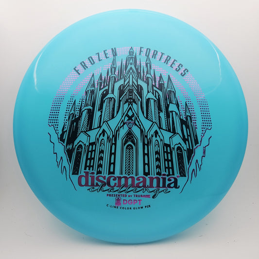 #14352 176g Blue, Discmania Challenge Fundraiser C-Line Color Glow P2x