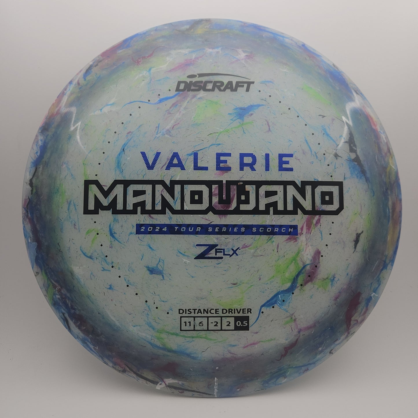 #7698 170-172g Blue, Valerie Mandujano Tour Series Jawbreaker Z Flx Scorch