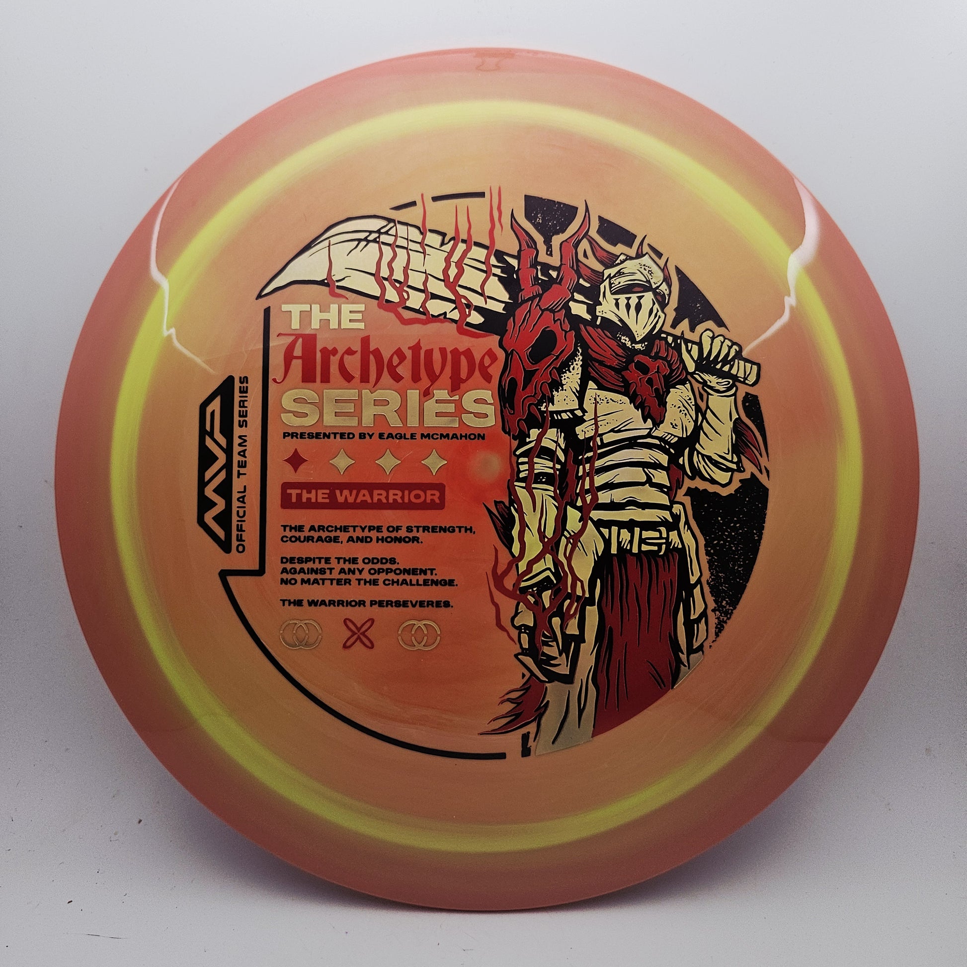 #17982 168g Orange, Eagle McMahon Team Series Neutron Engine - Eagle McMahon Team Series