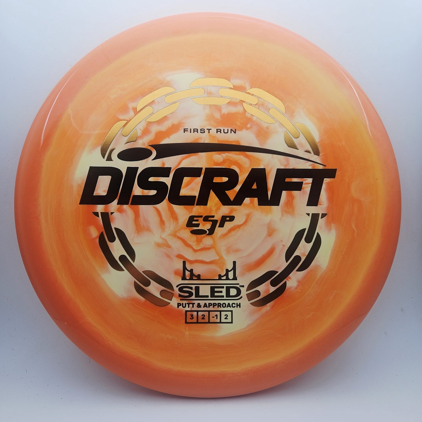#18246 178g Orange, First Run ESP Sled - First Run