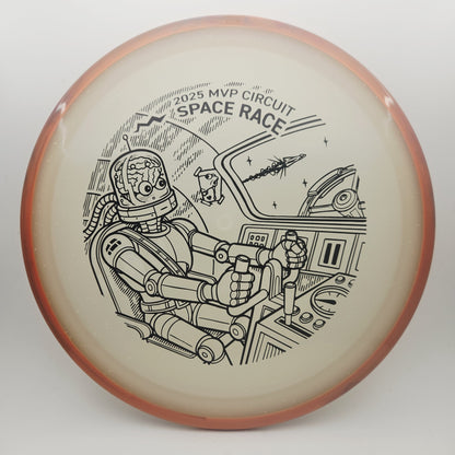 #17049 172g Red / Blue Glow, Space Race 2025 Particle Eclipse Crave