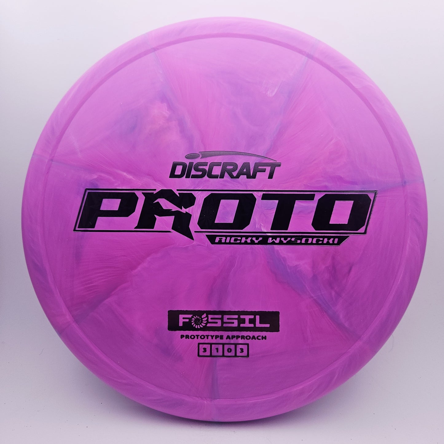 #16808 173-174g Purple, Ricky Wysocki Prototype Fossil