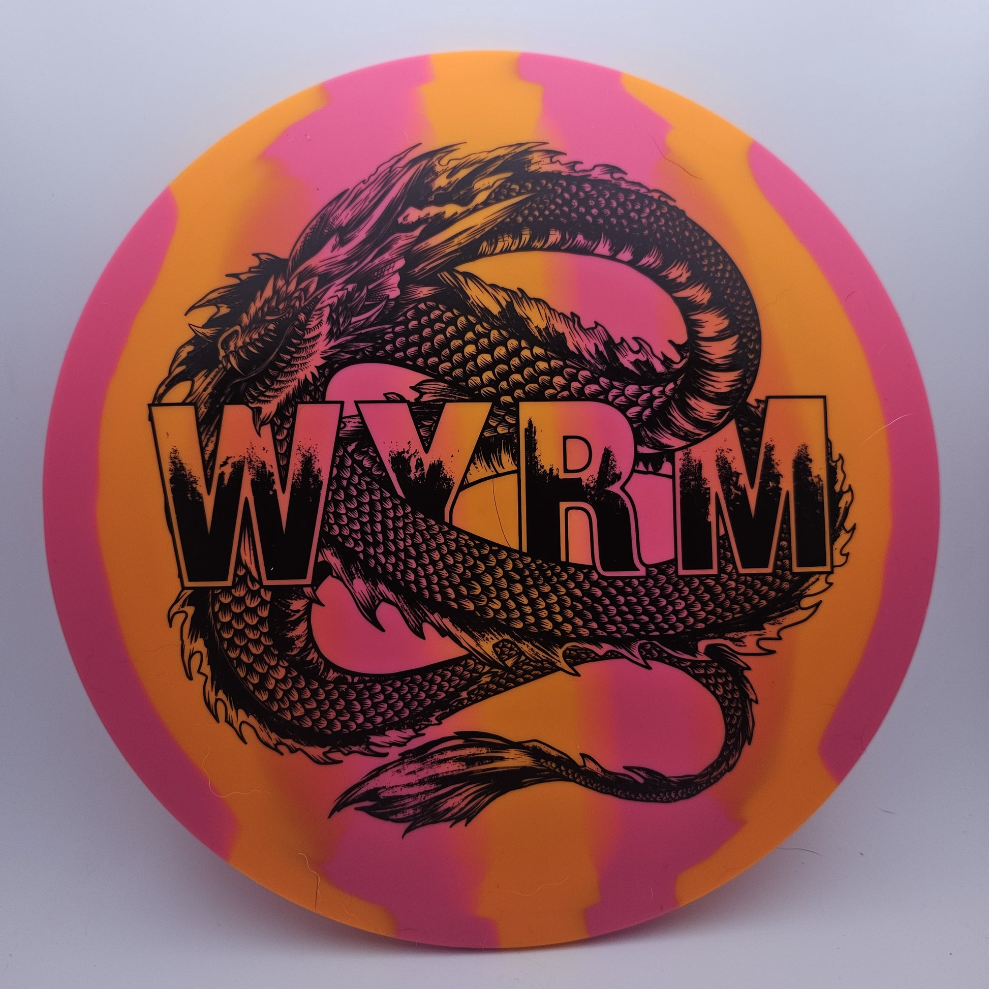 #7359 166g Orange / Pink Stayput Wyrm