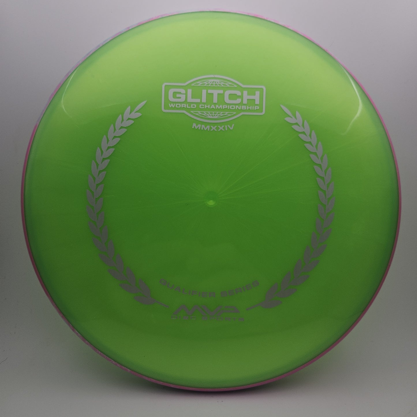 #7172 153g Green / Pink / Blue, Glitch WCQ Plasma Soft Pitch