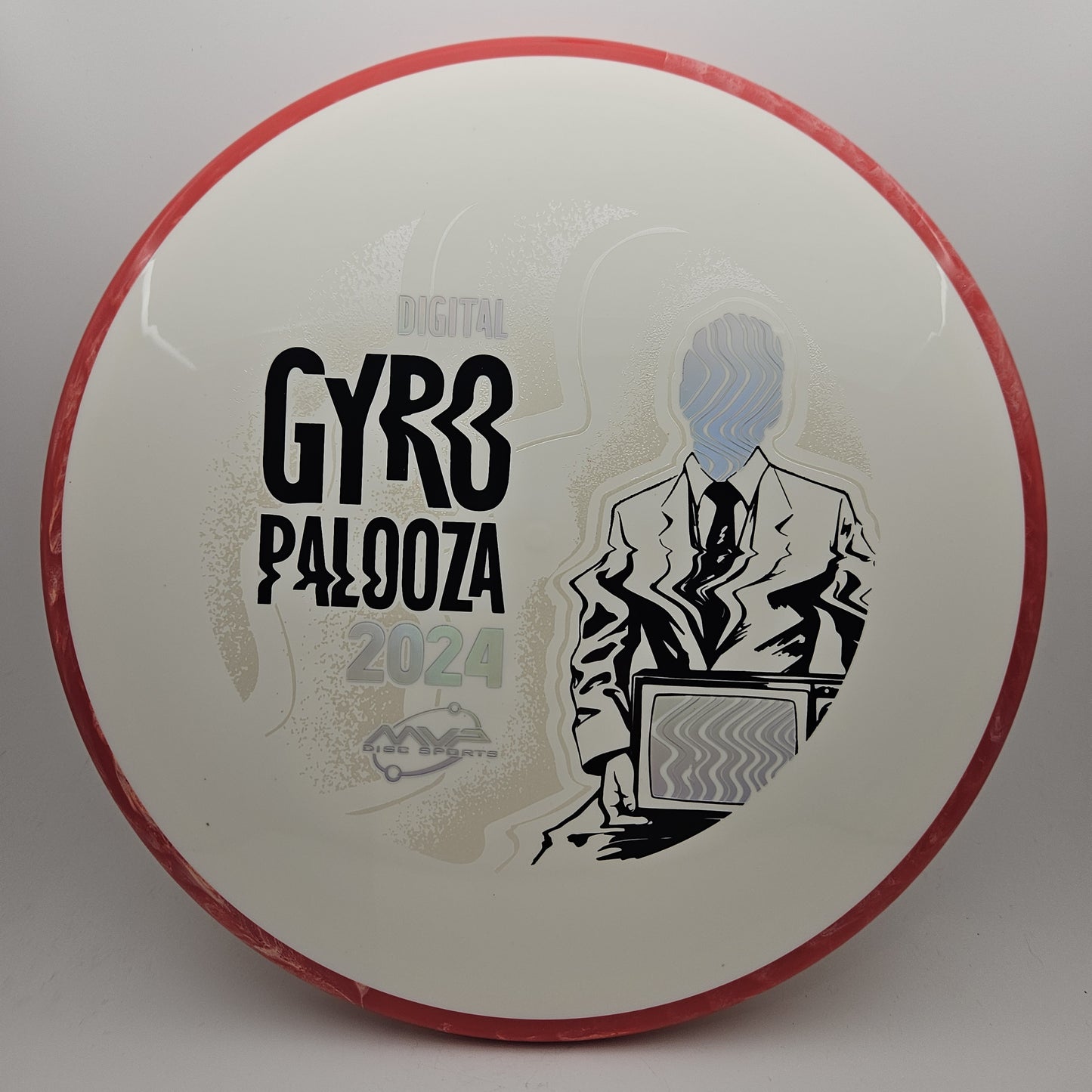 #9780 177g White / Red, Gyropalooza 2024 Neutron Balance