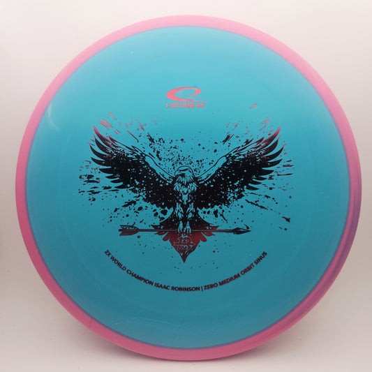#15660 173g Teal / Pink, Isaac Robinson Team Series Zero Medium Orbit Sinus
