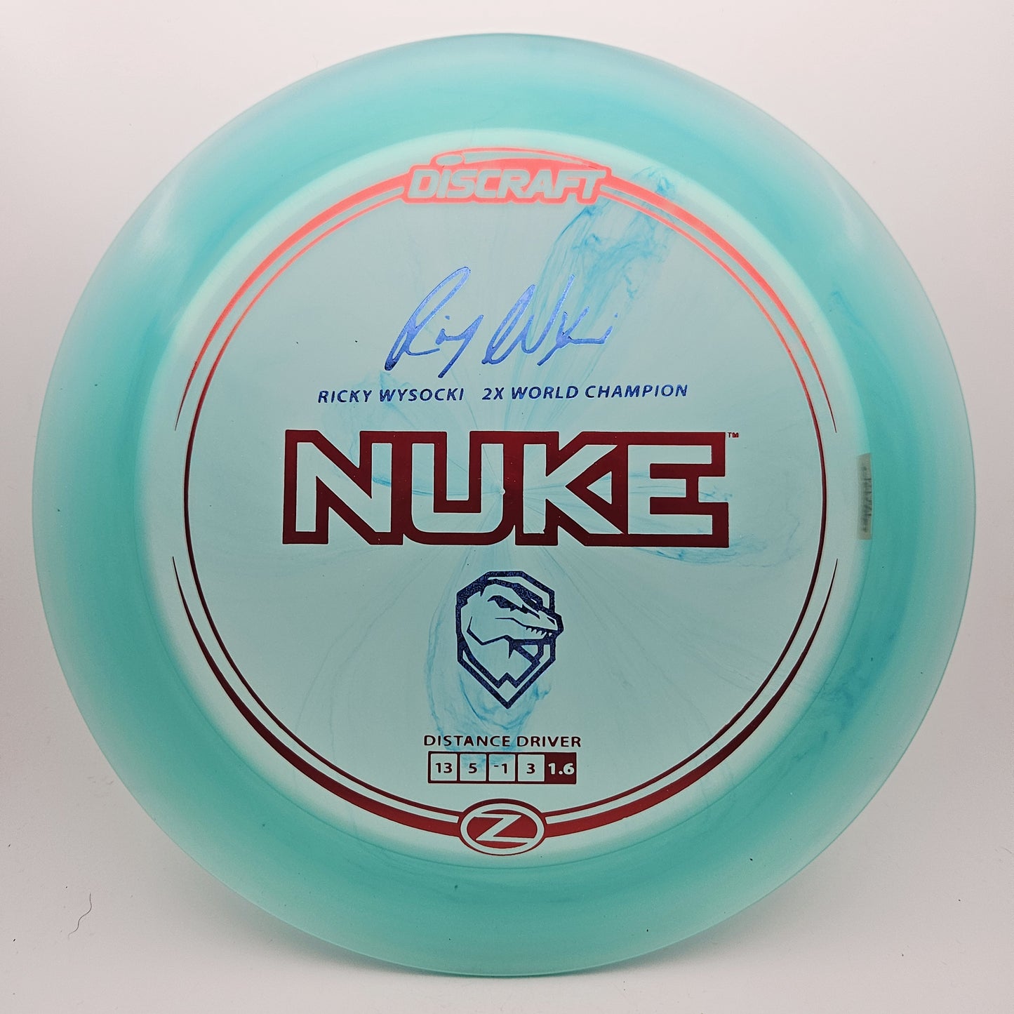 #13154 173-174g Blue, Ricky Wysocki Signature Series Ricky Z Nuke