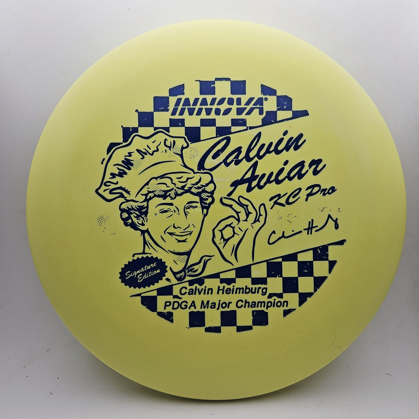 #20405 175g Yellow, Calvin Special Edition KC Pro Aviar - Calvin Special Edition