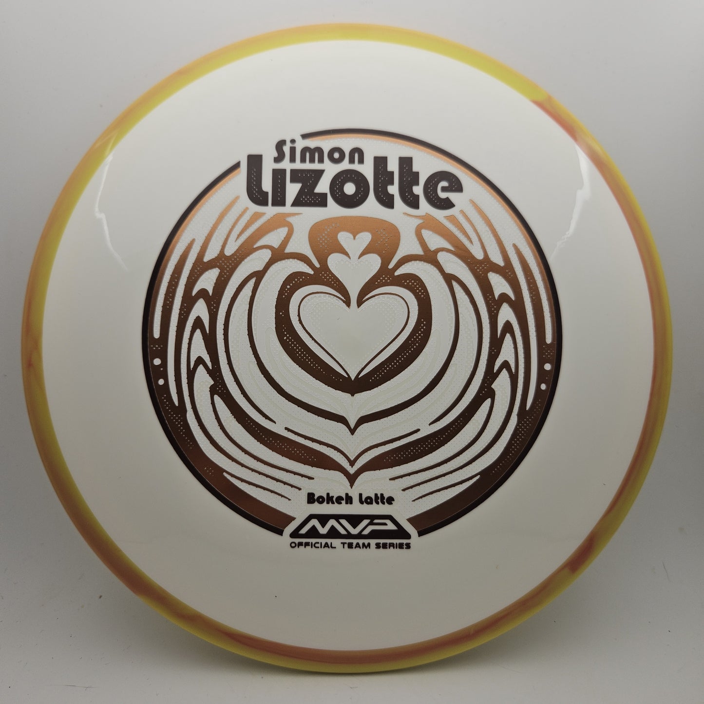 #18035 174g White / Orange, Simon Lizotte Team Series - Bokeh Latte Neutron Bokeh - Simon Lizotte Team Series - Bokeh Latte