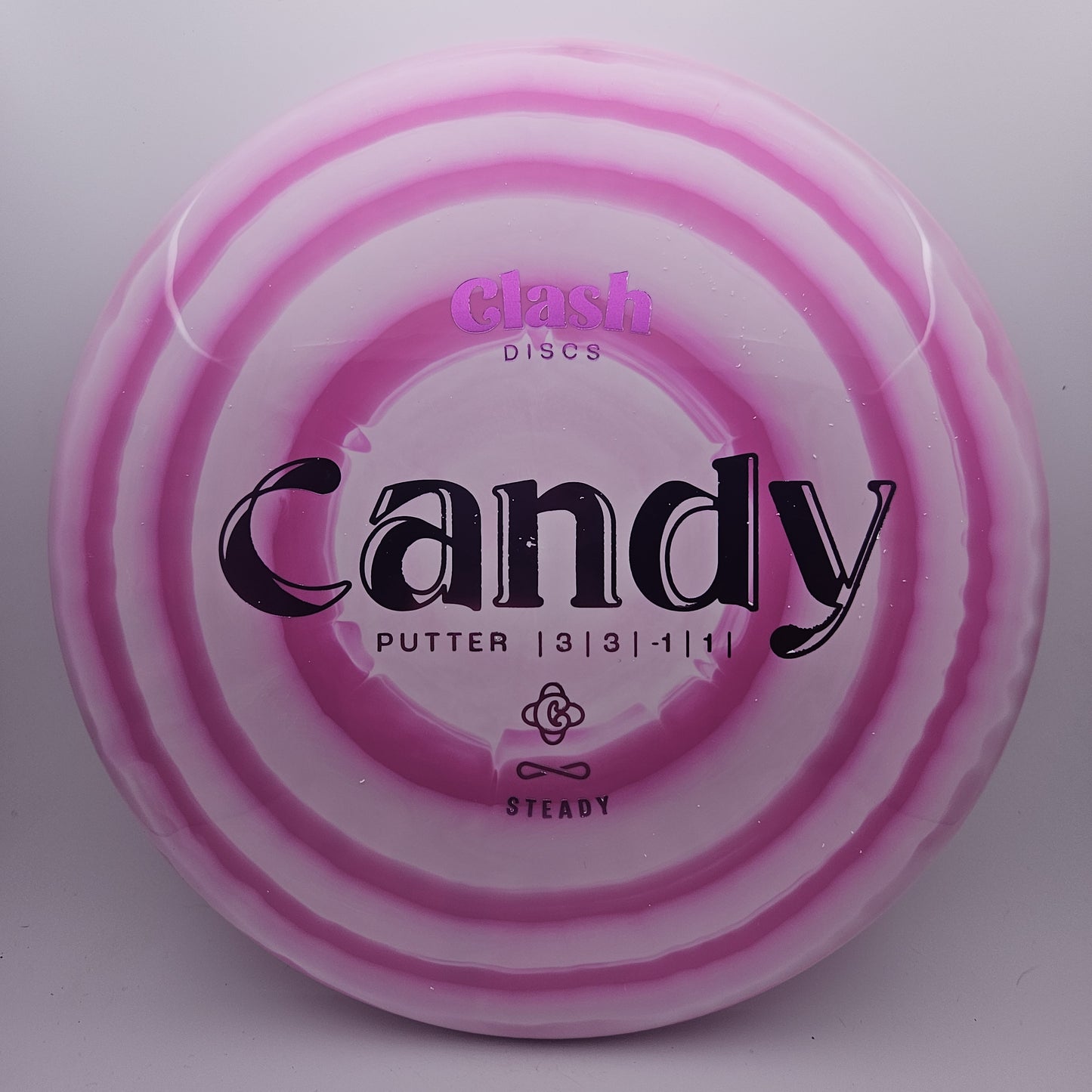 #12556 169g Pink Steady Ring Candy