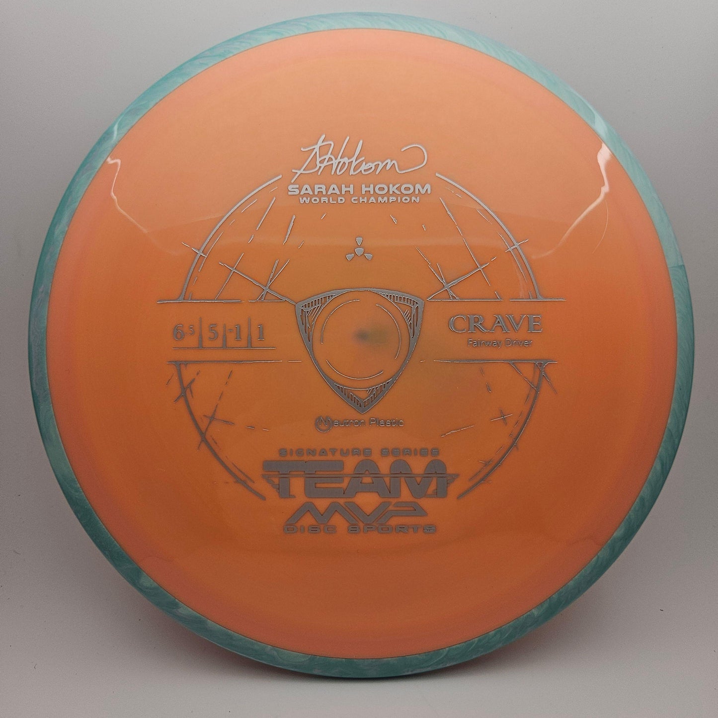 #4665 172g Peach / Teal Neutron Crave