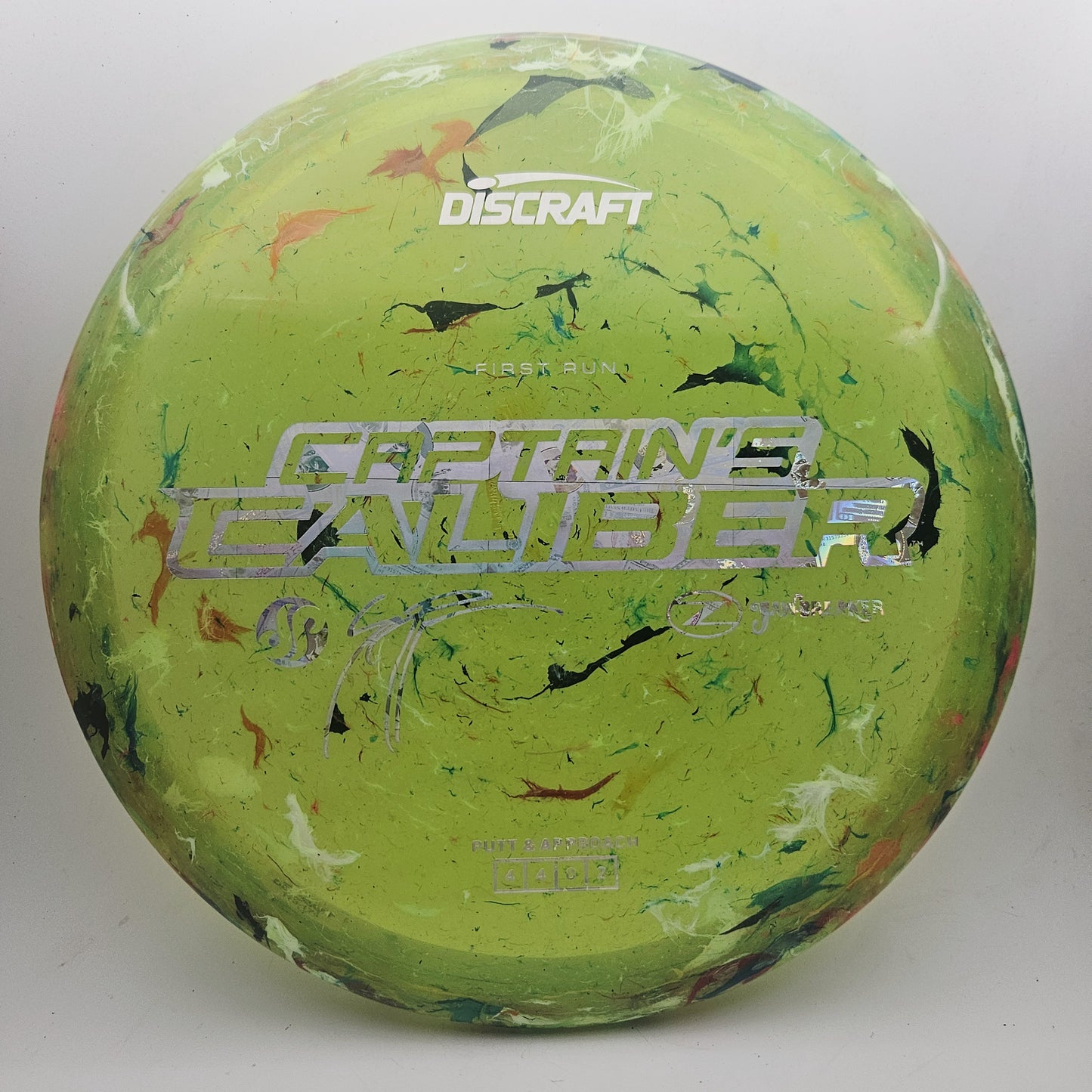 #20718 173-174g Green, First Run Z Jawbreaker Captains Caliber - First Run