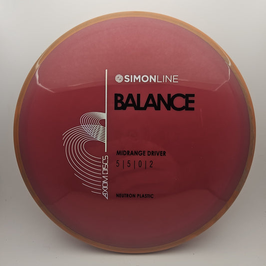 #13464 174g Burgundy / Orange Neutron Balance