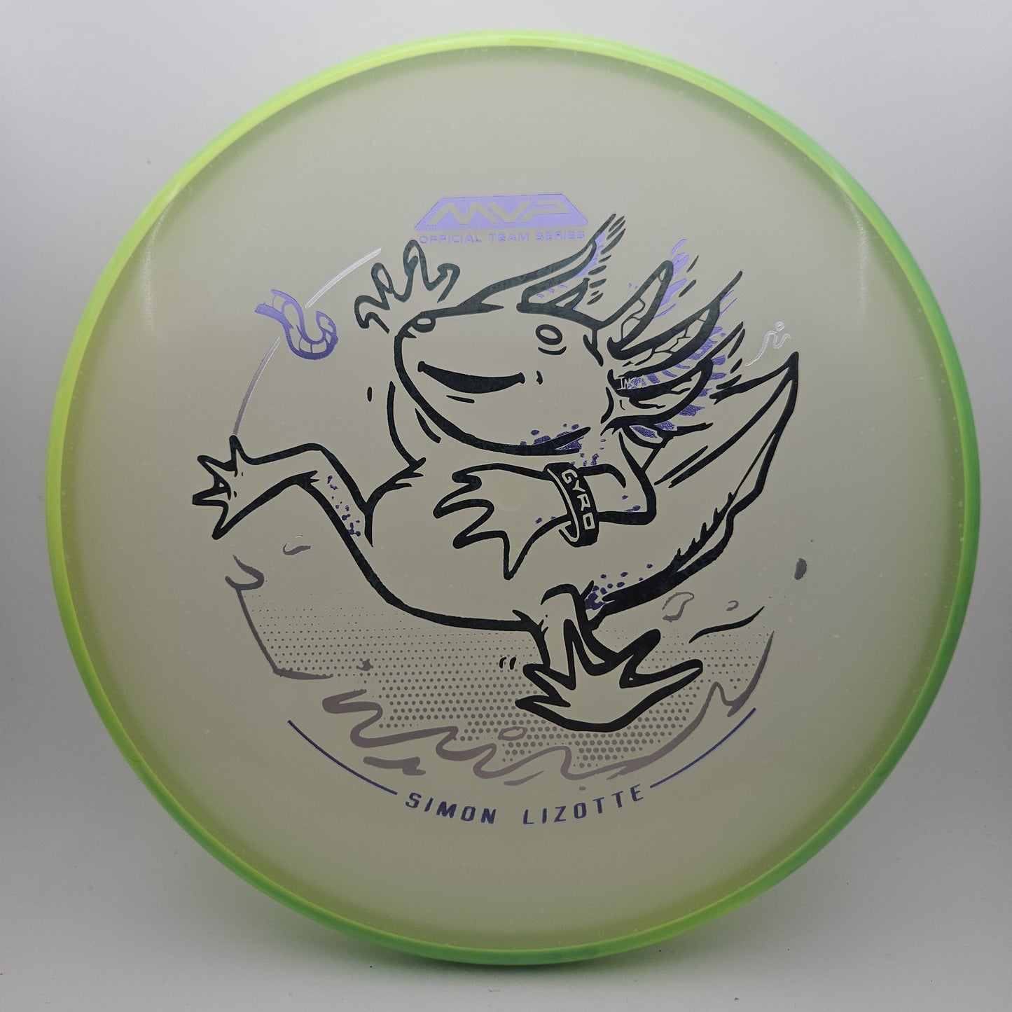 #16304 173g Green / Blue Glow, Simon Lizotte Tour Series Particle Eclipse Pixel