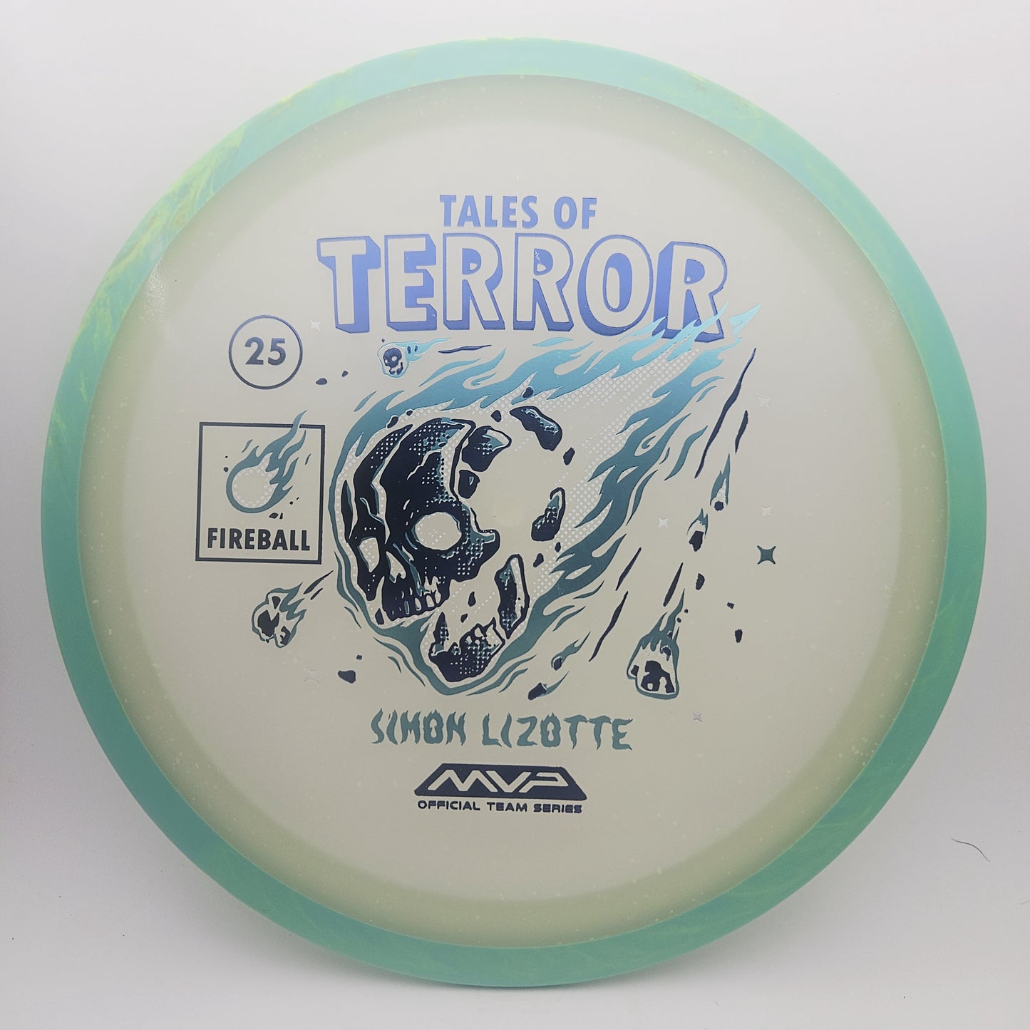 #15528 174g Green / Blue Glow, Tales of Terror - Halloween 2025 - Simon Lizotte Particle Eclipse Fireball
