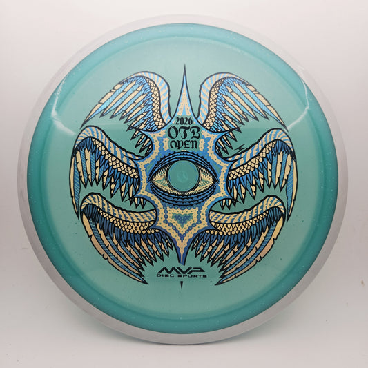#18964 168g Teal / Grey, OTB Open Particle Proton Soft Rhythm - OTB Open