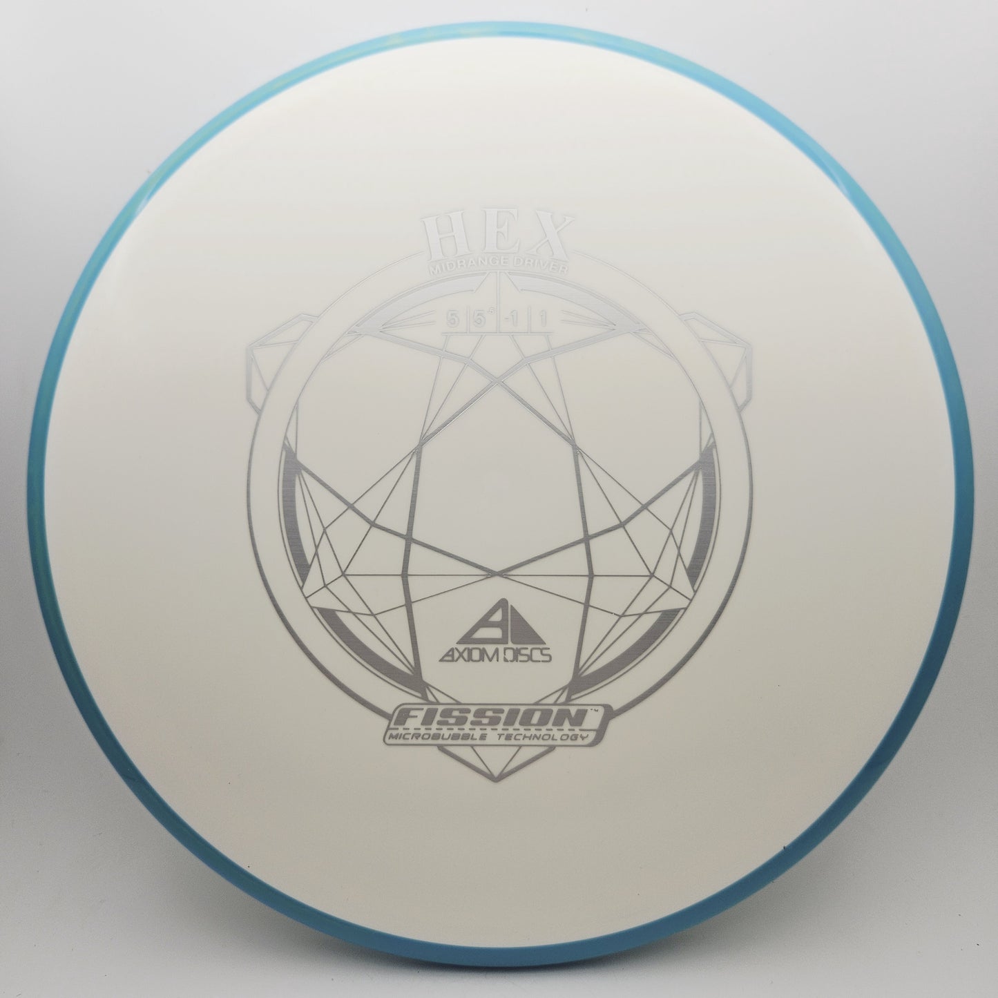 #16598 162g White / Blue Fission Hex