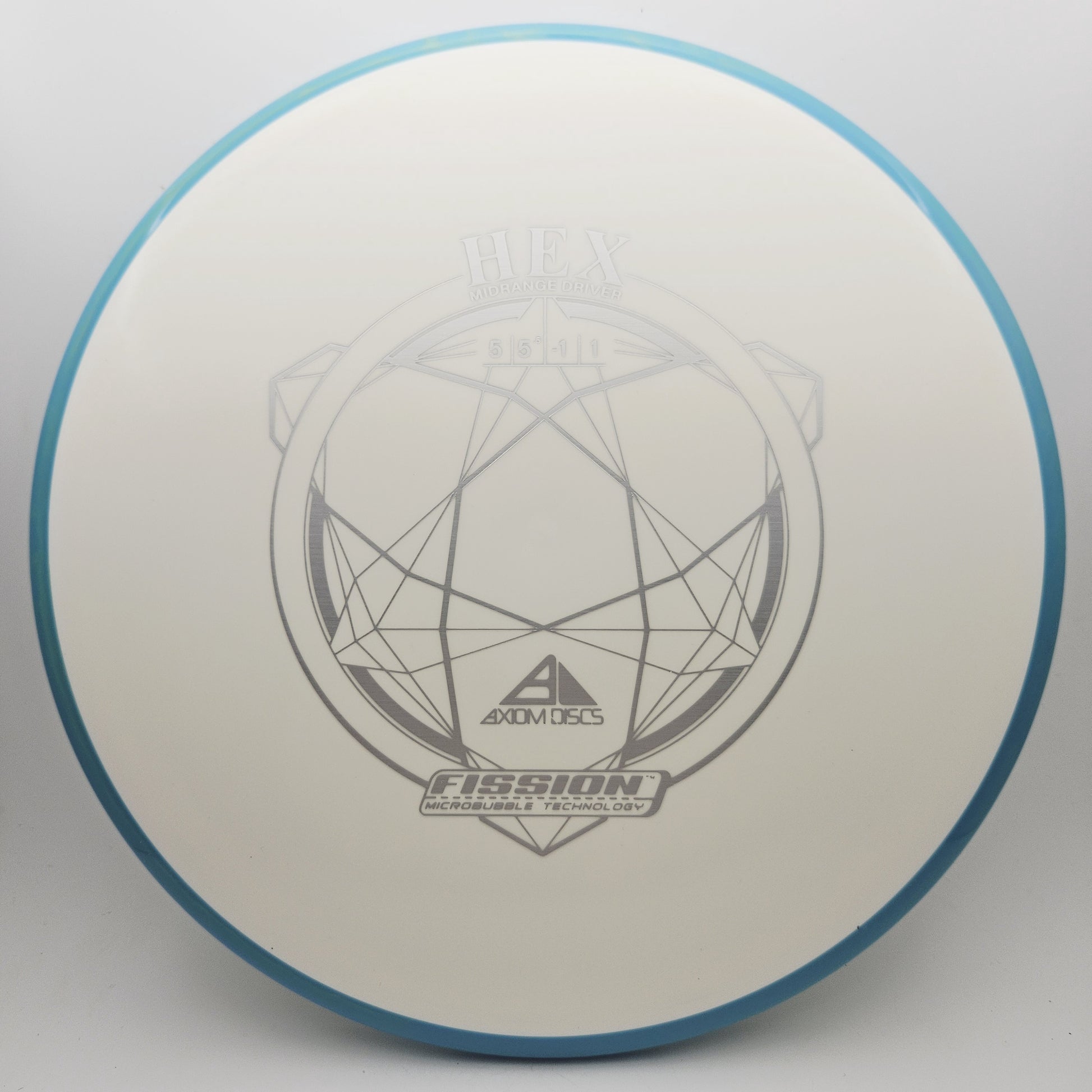 #16598 162g White / Blue Fission Hex