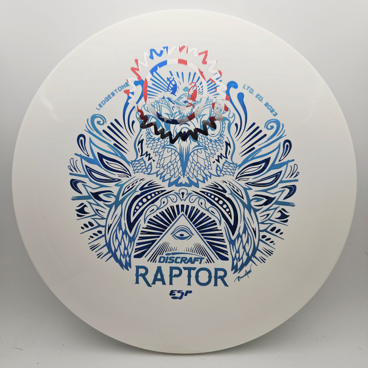 #15100 170-172g White, Ledgestone ESP Raptor