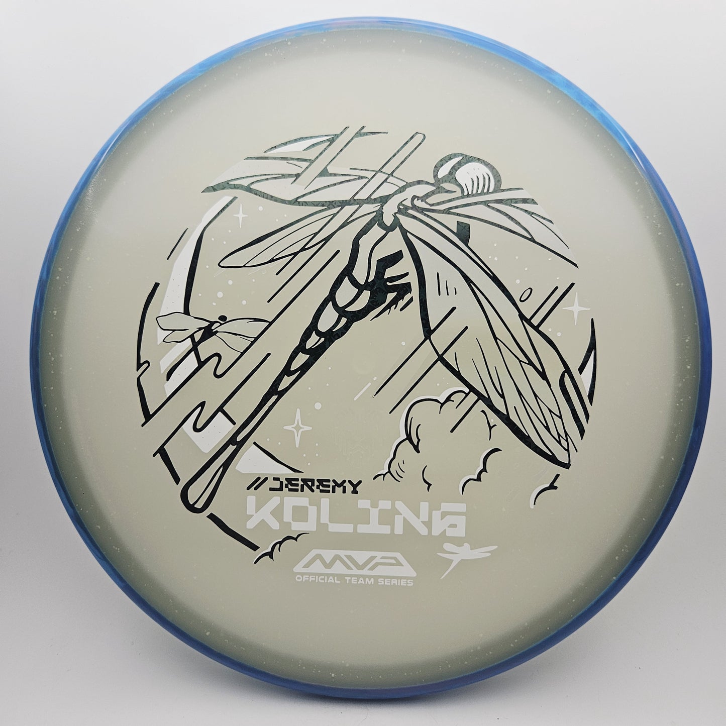 #16334 174g Blue / Blue Glow, Jeremy Koling Tour Series Particle Eclipse Tempo