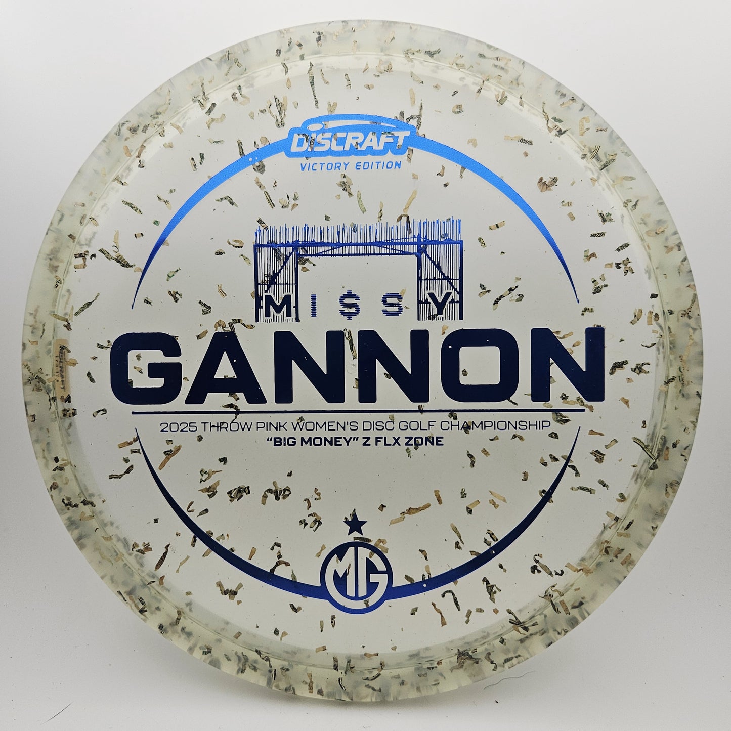 #16510 173-174g Clear, Missy Gannon Throw Pink Champion Z Money FLX Zone