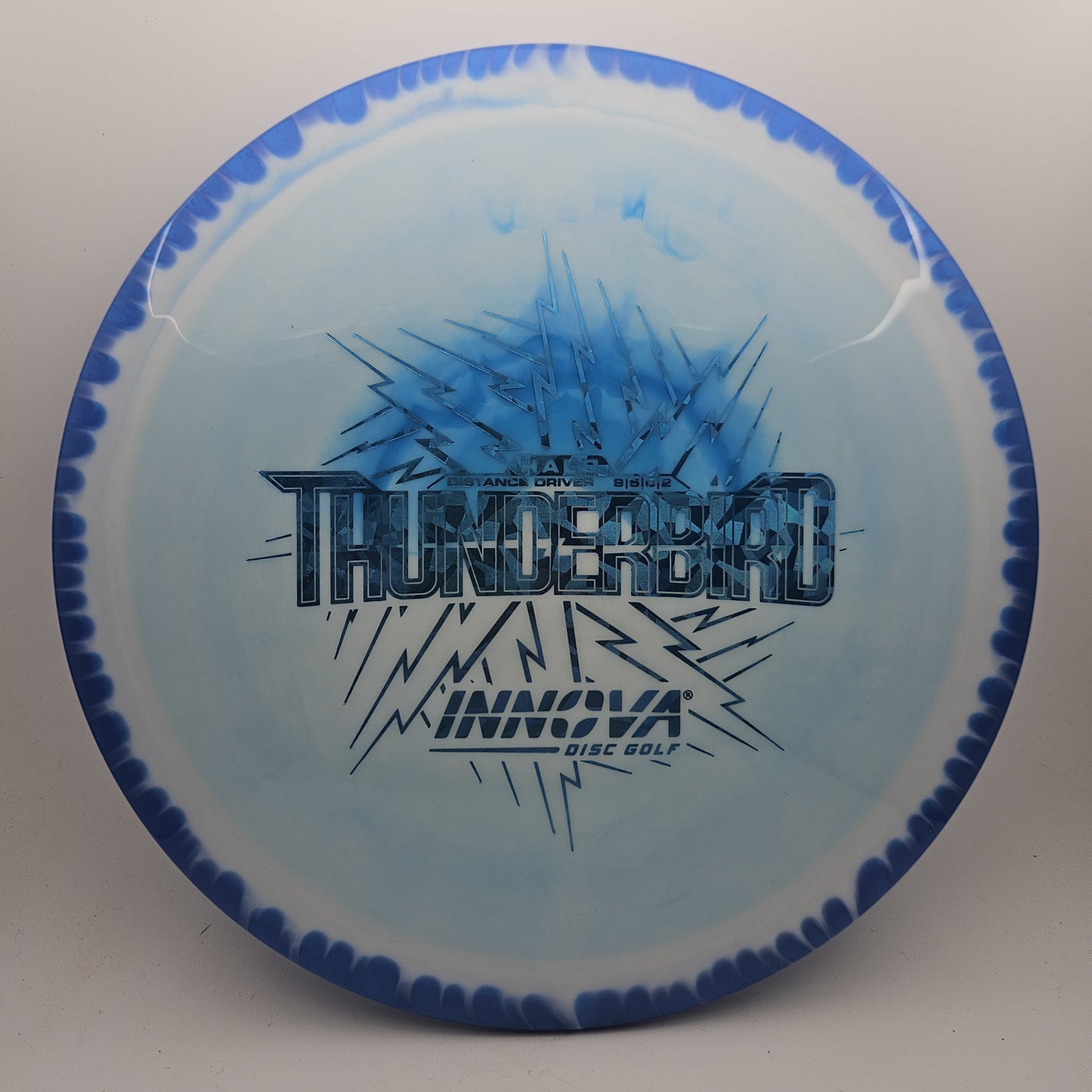 #9530 171g White / Blue Halo Star Thunderbird