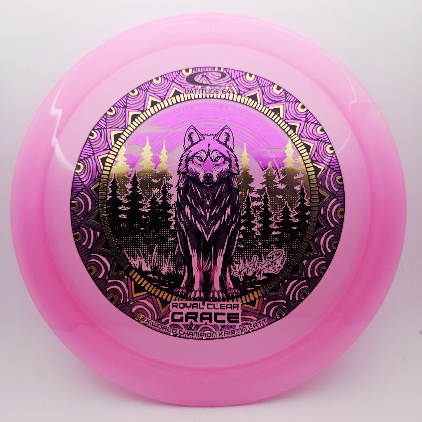 #18817 173g Pink, Kristin Latt Team Series Royal Clear Grace - Kristin Latt Team Series