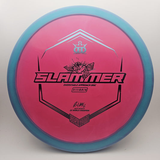 #14286 173g Pink / Teal Classic Supreme Orbit Slammer