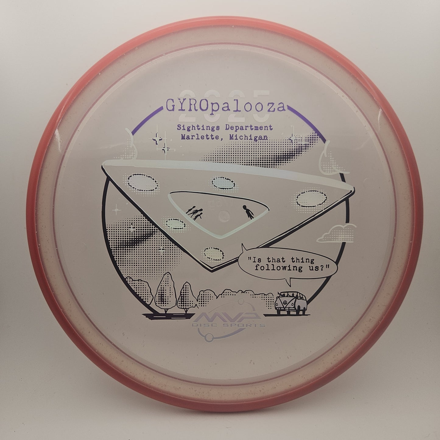 #17200 176g Clear / Red, Gyropalooza Particle Proton Pyro